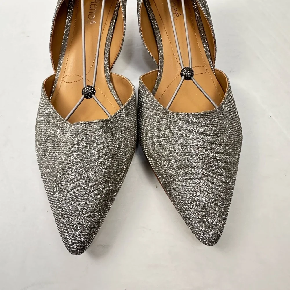 J. Renee Varshee Glitter Pump Sz 13W - Picture 2 of 6